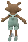 Knitted Soft Fox Toy With Dress
