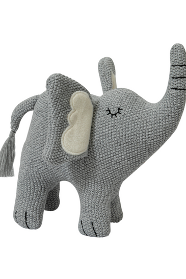 Knitted Elephant Basket Gift Set