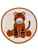 Load image into Gallery viewer, Cotton Knitted Tiger Rug
