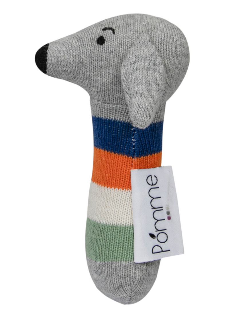 Knitted Rattle Dog Design