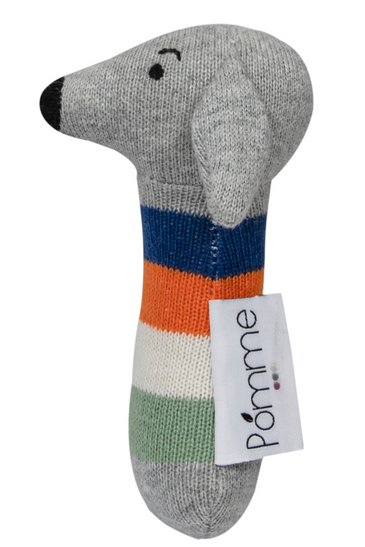 Knitted Rattle Dog Design