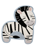 Load image into Gallery viewer, Cotton knitted Zebra Rug
