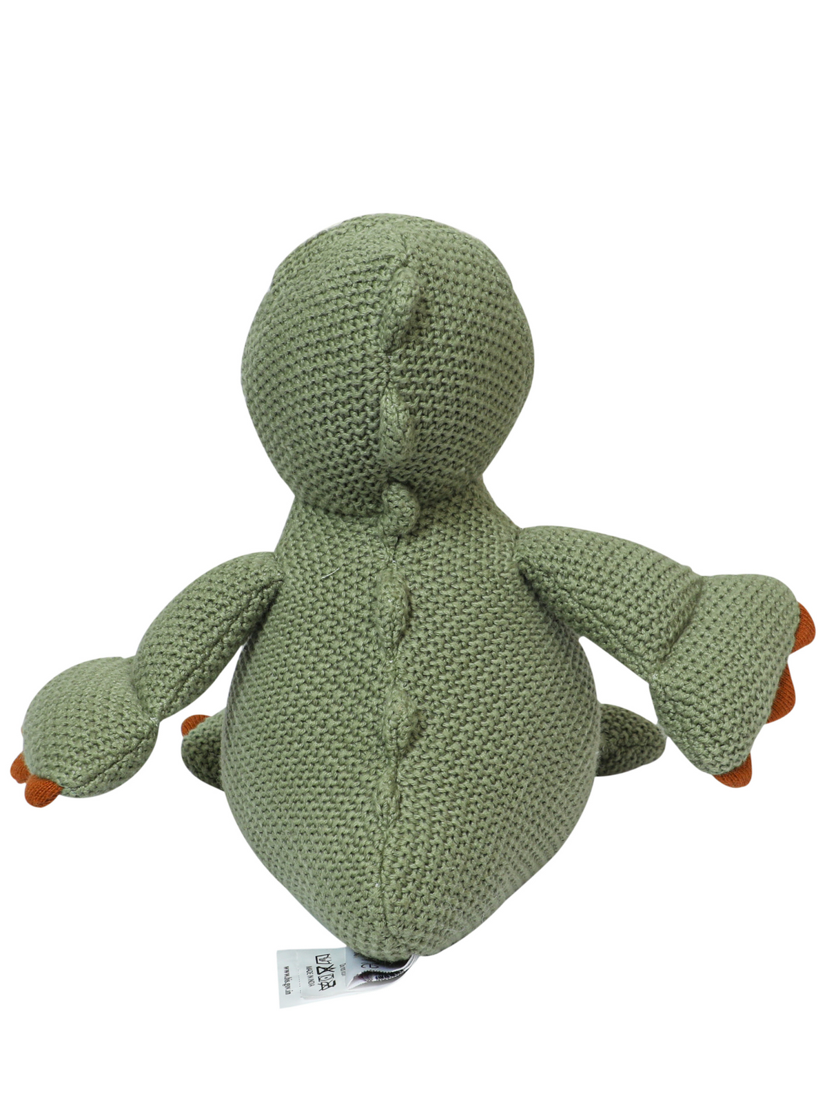 Pomme Cotton Knitted Crocodile (Green)