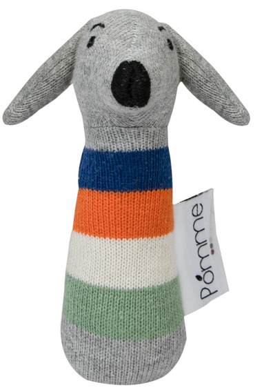 Knitted Rattle Dog Design