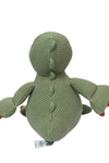 Knitted Soft Green Small Dinosaur