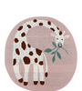 Cotton Knitted Giraffe Rug
