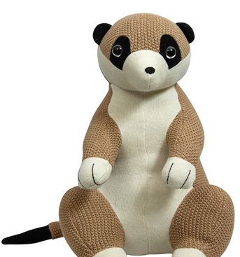 Knitted Soft Toy Moss Knit Mongoose