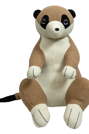 Knitted Soft Toy Moss Knit Mongoose