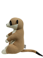 Load image into Gallery viewer, Knitted Soft Toy Moss Knit Mongoose