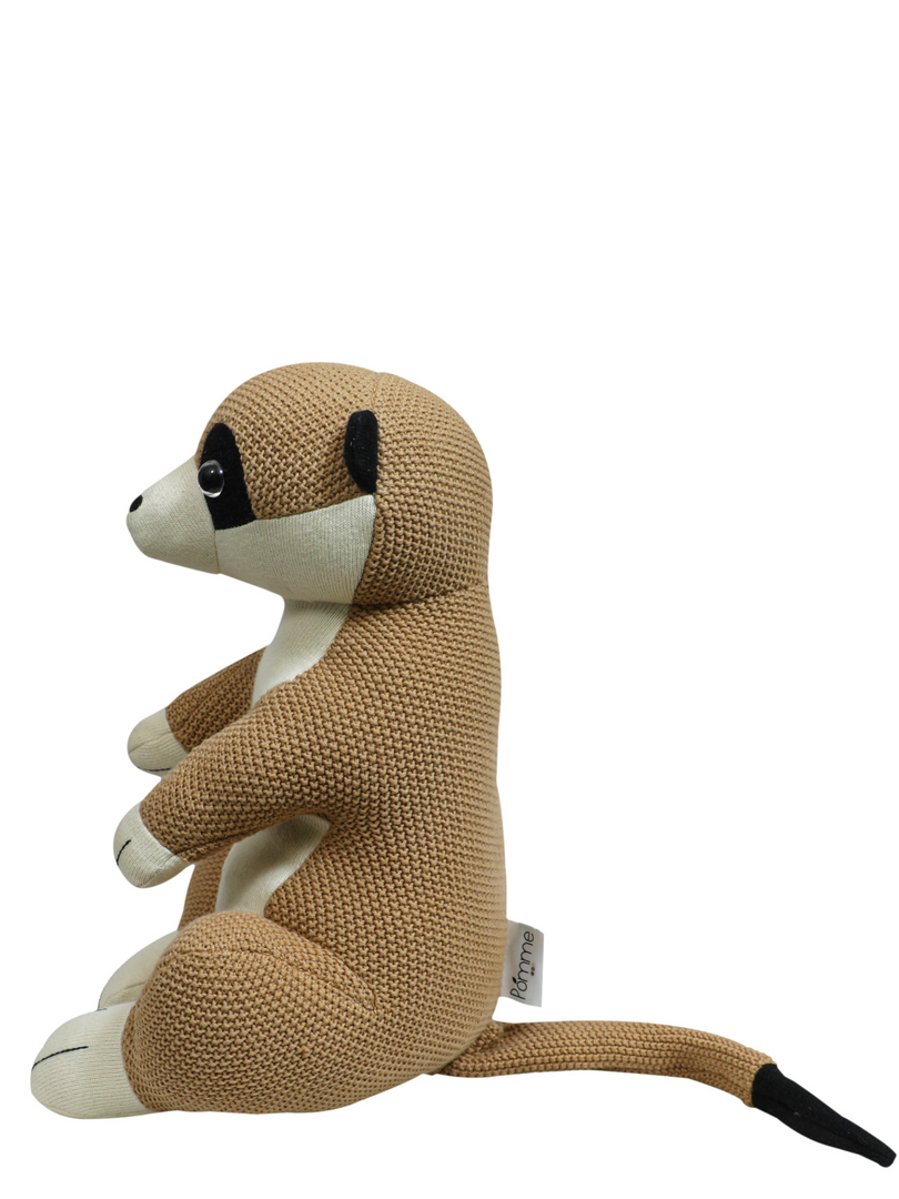 Knitted Soft Toy Moss Knit Mongoose