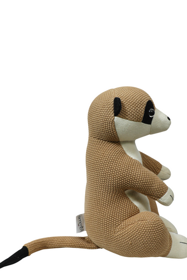Knitted Soft Toy Moss Knit Mongoose