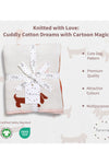 Balloon Pattern Knitted Baby Blanket